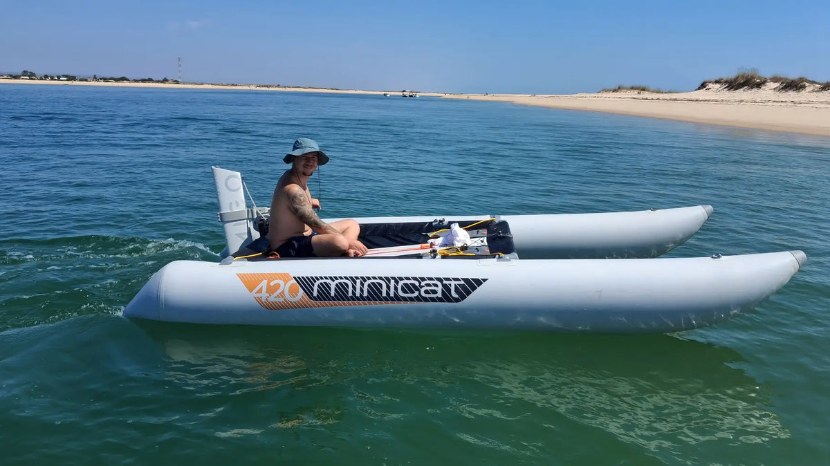 MiniCat as a Tender: From Sailing Catamaran to Electric Dinghy